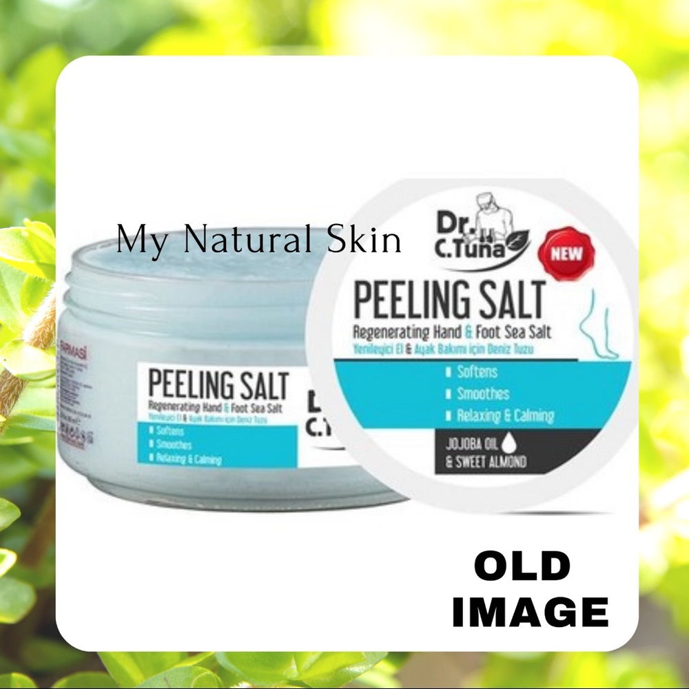 FARMASI DR C TUNA PEELING SALT HAND & FOOT SEA SALT 8.5 fl oz